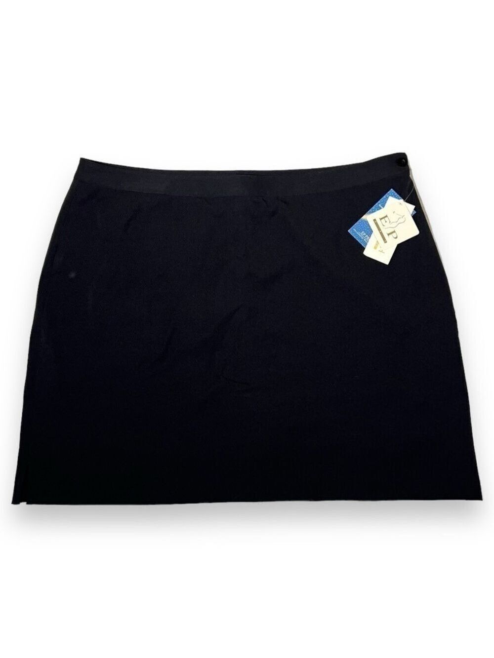 EP Pro Women’s Tour Tech Side Zip Golf Skort Black Size 22